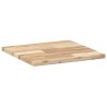Dessus de table carré 40x40x2 cm bois massif d'acacia 559936559936