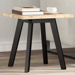 Dessus de table carré 40x40x2 cm bois massif d'acacia 559936559936