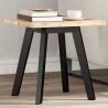Dessus de table carré 40x40x2 cm bois massif d'acacia 559936559936