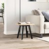 Dessus de table carré 40x40x2 cm bois massif d'acacia 559936559936