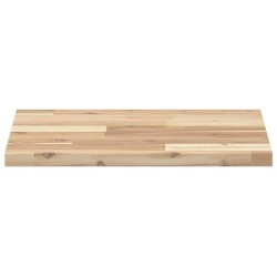 Dessus de table carré 40x40x2 cm bois massif d'acacia 559936559936