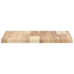 Dessus de table carré 40x40x2 cm bois massif d'acacia 559936559936