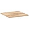 Dessus de table carré 50x50x2 cm bois massif d'acacia 559937559937