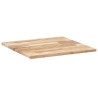 Dessus de table carré 60x60x2 cm bois massif d'acacia 559938559938