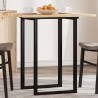 Dessus de table carré 70x70x2 cm bois massif d'acacia 559939559939