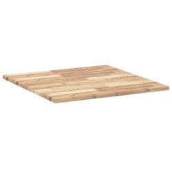 Dessus de table carré 70x70x2 cm bois massif d'acacia 559939559939