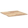 Dessus de table carré 70x70x2 cm bois massif d'acacia 559939559939