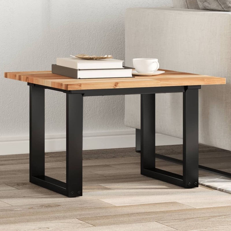 Dessus de table carré 60x60x2 cm bois massif d'acacia 559941559941