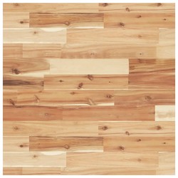 Dessus de table carré 60x60x2 cm bois massif d'acacia 559941559941