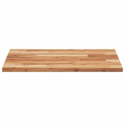 Dessus de table carré 60x60x2 cm bois massif d'acacia 559941559941