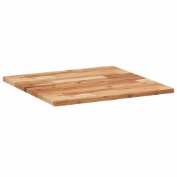 Dessus de table carré 60x60x2 cm bois massif d'acacia 559941559941