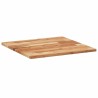 Dessus de table carré 60x60x2 cm bois massif d'acacia 559941559941
