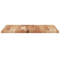 Dessus de table carré 60x60x2 cm bois massif d'acacia 559941559941