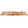 Dessus de table carré 60x60x2 cm bois massif d'acacia 559941559941