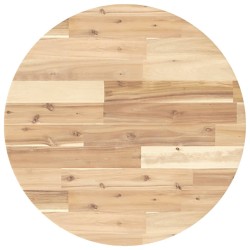 Dessus de table rond Ø60x4 cm bois massif d'acacia 559945559945