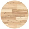 Dessus de table rond Ø60x4 cm bois massif d'acacia 559945559945