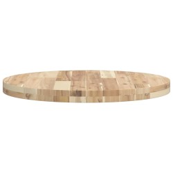 Dessus de table rond Ø60x4 cm bois massif d'acacia 559945559945