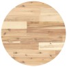 Dessus de table rond Ø50x4 cm bois massif d'acacia 559946559946