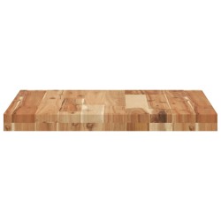 Dessus de table carré 50x50x4 cm bois massif d'acacia 559956559956