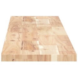 Dessus de table 160x20x2 cm rectangulaire bois massif d'acacia 559958559958