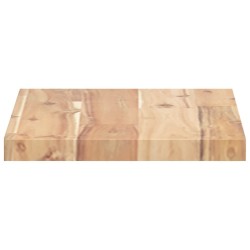 Dessus de table 60x20x2 cm rectangulaire bois massif d'acacia 559959559959