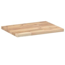 Dessus de table 60x30x2 cm rectangulaire bois massif d'acacia 559960559960