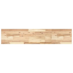 Dessus de table 120x30x2 cm rectangulaire bois massif d'acacia 559961559961