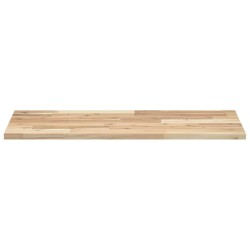 Dessus de table 60x40x2 cm rectangulaire bois massif d'acacia 559962559962