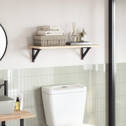 Dessus de table 80x30x2 cm rectangulaire bois massif d'acacia 559963559963