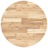 Dessus de table rond Ø70x4 cm bois massif d'acacia 559964559964