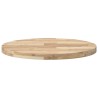 Dessus de table rond Ø70x4 cm bois massif d'acacia 559964559964