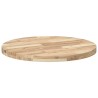 Dessus de table rond Ø70x4 cm bois massif d'acacia 559964559964
