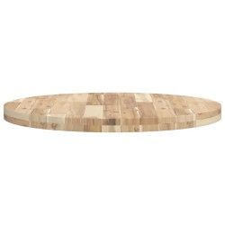 Dessus de table rond Ø70x4 cm bois massif d'acacia 559964559964