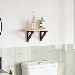 Dessus de table 40x20x2 cm rectangulaire bois massif d'acacia 559965559965