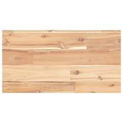 Dessus de table 40x20x2 cm rectangulaire bois massif d'acacia 559965559965