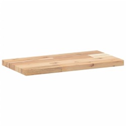 Dessus de table 40x20x2 cm rectangulaire bois massif d'acacia 559965559965