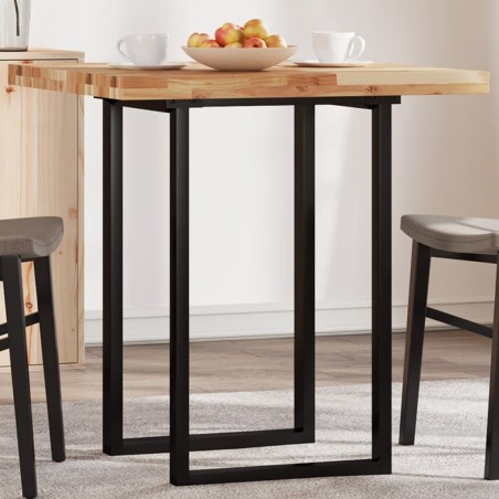 Dessus de table carré 70x70x4 cm bois massif d'acacia 559966559966
