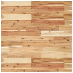 Dessus de table carré 70x70x4 cm bois massif d'acacia 559966559966