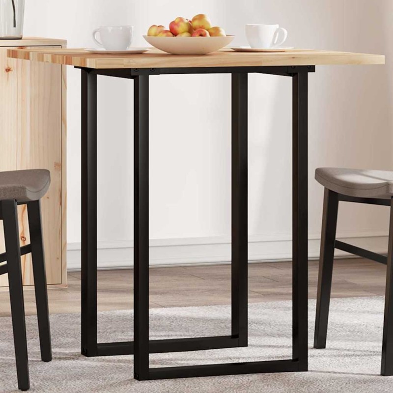 Dessus de table carré 70x70x2 cm bois massif d'acacia 559967559967