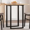 Dessus de table carré 70x70x2 cm bois massif d'acacia 559967559967