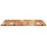 Dessus de table carré 70x70x2 cm bois massif d'acacia 559967559967