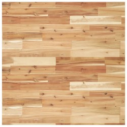 Dessus de table carré 80x80x2 cm bois massif d'acacia 559968559968