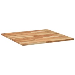 Dessus de table carré 80x80x2 cm bois massif d'acacia 559968559968