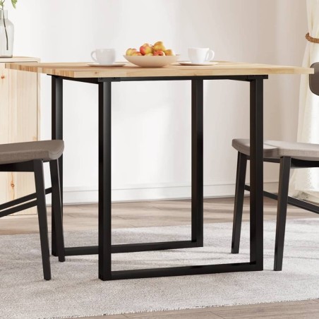 Dessus de table carré 90x90x2 cm bois massif d'acacia 559969559969
