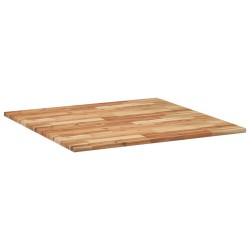 Dessus de table carré 90x90x2 cm bois massif d'acacia 559969559969