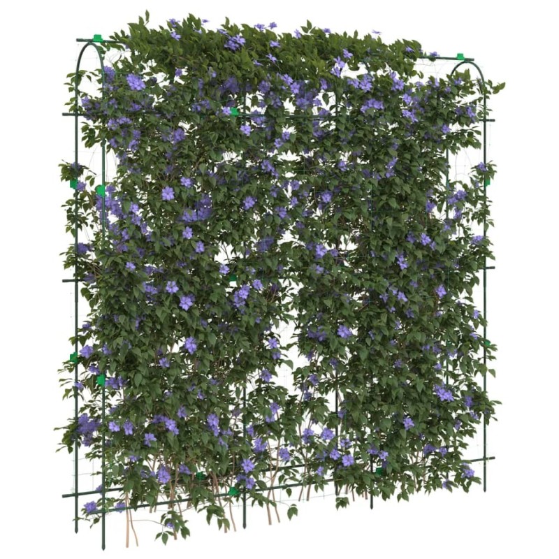 Treillis de jardin pour plantes grimpantes forme de U acier 559990559990