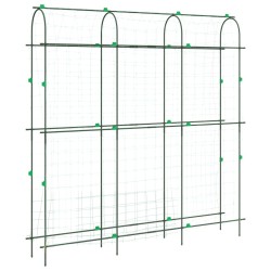 Treillis de jardin pour plantes grimpantes forme de U acier 559990559990