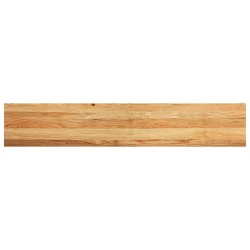 Appuis de fenêtre 2 pcs marron clair bois de chêne massif 560004560004