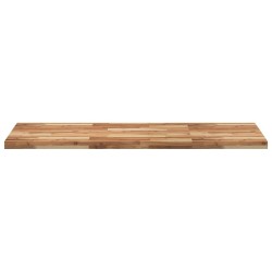 Dessus de table rectangulaire 120x60x4 cm bois massif d'acacia 560015560015