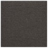Tête de lit murale 12 pcs Gris foncé 30 x 30 cm tissu 560034560034